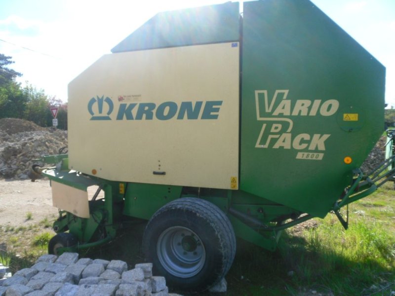 Rundballenpresse типа Krone vario pack 1800, Gebrauchtmaschine в CHAPELON (Фотография 1)