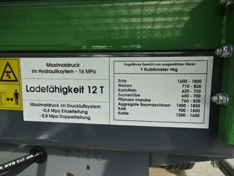 Kipper типа Metal-Fach T-730-3-Tandemkipper GG 16-Tonnen, Neumaschine в Neureichenau (Фотография 19)