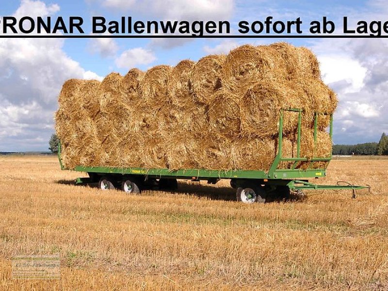 Ballentransportwagen типа PRONAR Ballenwagen, Strohwagen, 10 t, 12 t, 15 t, 18 t, 24 t, NEU, Neumaschine в Itterbeck (Фотография 1)